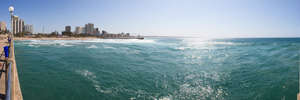 Durban North Beach Panorama